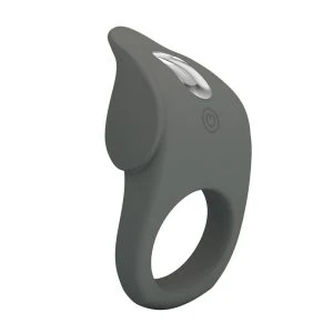Pretty Love Vibrationsring aus Silikon, wiederaufladbar