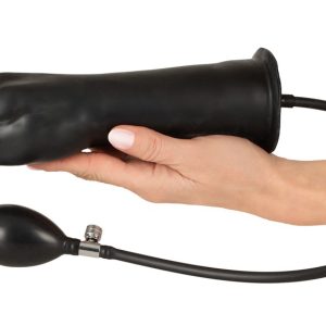 Late X Latex-Pumpdildo in Handform zwart Late X Latex-Pumpdildo in Handform zwart - Afbeelding 3