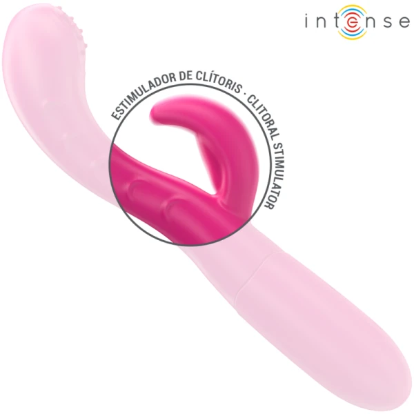 Intense Vibrator Amara met stimulerende tong en 10 standen, Roze