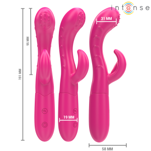 Intense Vibrator Amara met stimulerende tong en 10 standen, Roze Intense Vibrator Amara met stimulerende tong en 10 standen, Roze - Afbeelding 3