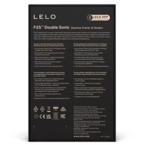 Lelo F2s Double Sonic Masturbator met dubbele geluidsstimulatie turkoois Lelo F2s Double Sonic Masturbator met dubbele geluidsstimulatie turkoois - Afbeelding 5