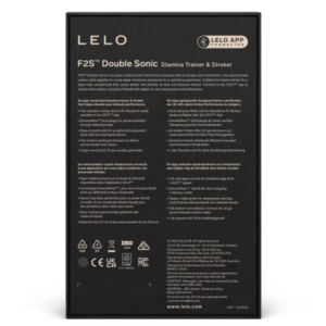 Lelo F2s Double Sonic Masturbator met geluidsstimulatie, Rood Lelo F2s Double Sonic Masturbator met geluidsstimulatie, Rood - Afbeelding 4