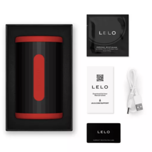 Lelo F2s Double Sonic Masturbator met geluidsstimulatie, Rood Lelo F2s Double Sonic Masturbator met geluidsstimulatie, Rood - Afbeelding 5