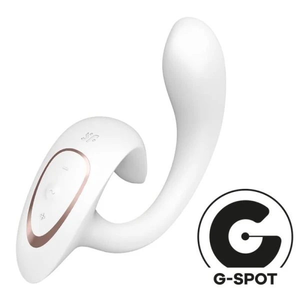 Satisfyer G for Goddess 1 Rabbit Vibrator met Clitorisstimulator, Siliconen Satisfyer G for Goddess 1 Rabbit Vibrator met Clitorisstimulator, Siliconen