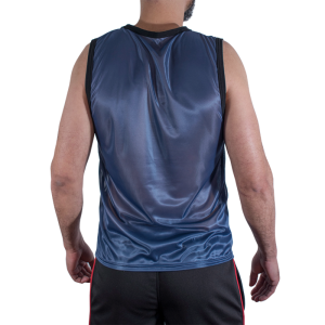 Macho Underwear sportief T-shirt marineblauw van viscose-polyamide Macho Underwear sportief T-shirt marineblauw van viscose-polyamide - Afbeelding 3