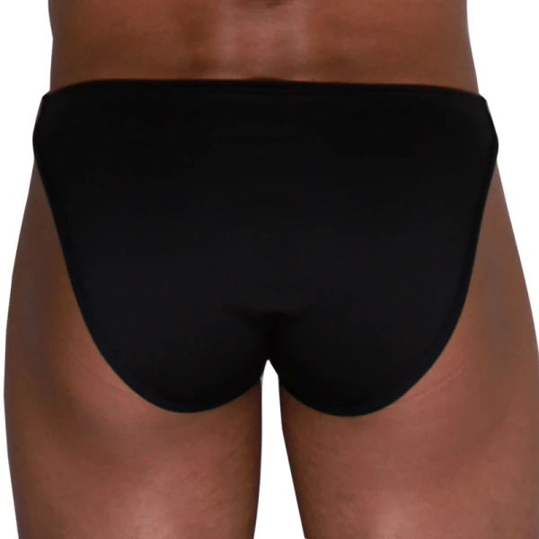 Macho Underwear Black Side Heren-Slip met Push-up-Cup