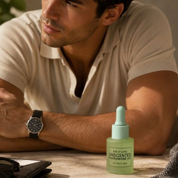 Eye of Love Feromoonolie voor mannen, geurloos, 20 ml