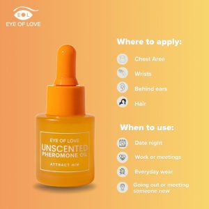 Eye of Love Feromoonolie voor vrouwen, geurneutraal, 20 ml Eye of Love Feromoonolie voor vrouwen, geurneutraal, 20 ml - Afbeelding 4
