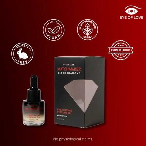 Eye of Love Pheromon-Parfümöl Black Diamond 20 ml