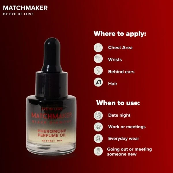 Eye of Love Pheromon-Parfümöl Black Diamond 20 ml