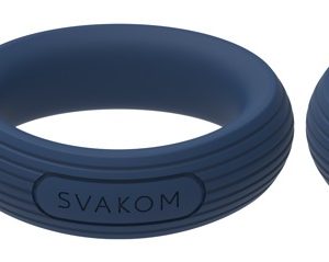 SVAKOM Triooo Penisring-Set van vloeibaar siliconen blauw SVAKOM Triooo Penisring-Set van vloeibaar siliconen blauw - Afbeelding 3