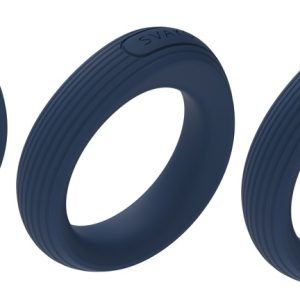 SVAKOM Triooo Penisring-Set van vloeibaar siliconen blauw SVAKOM Triooo Penisring-Set van vloeibaar siliconen blauw - Afbeelding 5