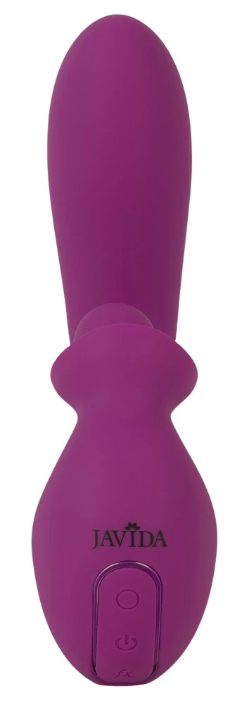 JAVIDA 2F Vibrator Double Rota met dubbele rotatie paars