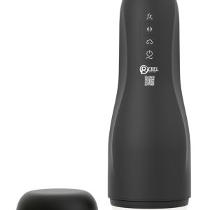Rebel Masturbator Squeeze Suction Vibration zwart Rebel Masturbator Squeeze Suction Vibration zwart - Afbeelding 4