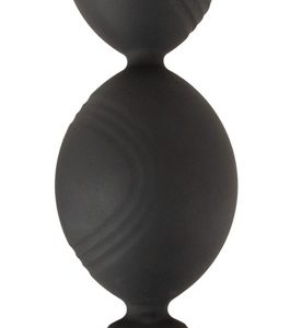 ANOS Flexible XL Anaal-kralen met vibratie, zwart ANOS Flexible XL Anaal-kralen met vibratie, zwart - Afbeelding 3