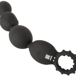 ANOS Flexible XL Anaal-kralen met vibratie, zwart ANOS Flexible XL Anaal-kralen met vibratie, zwart - Afbeelding 5