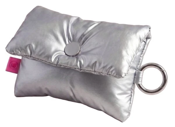 Womanizer Opbergtas Snap Pouch Silver, zilver