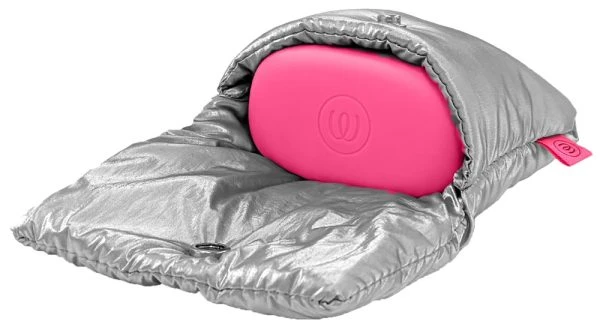 Womanizer Opbergtas Snap Pouch Silver, zilver