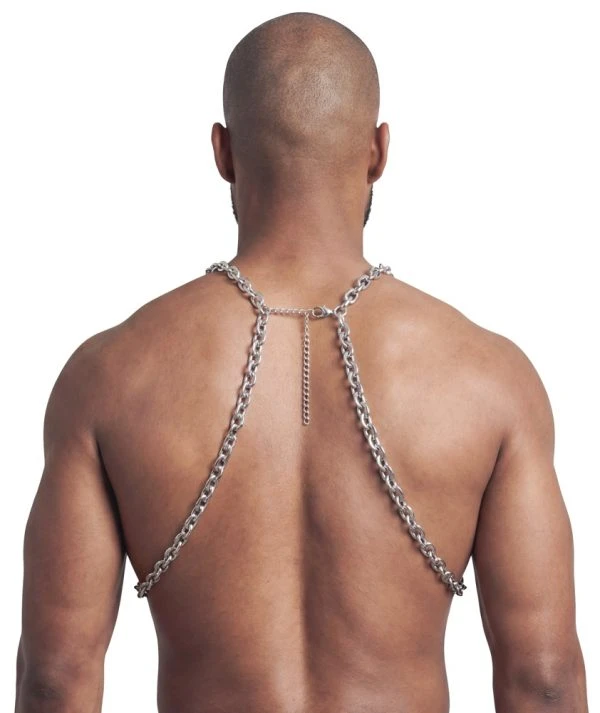 Svenjoyment Herren Metall Harness Brustgeschirr
