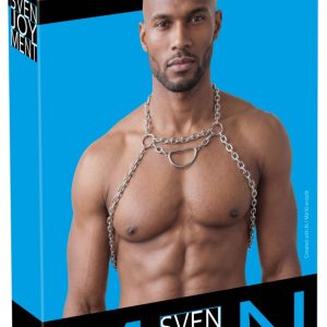 Svenjoyment Herren Metall Harness Brustgeschirr Svenjoyment Herren Metall Harness Brustgeschirr – Bild 1