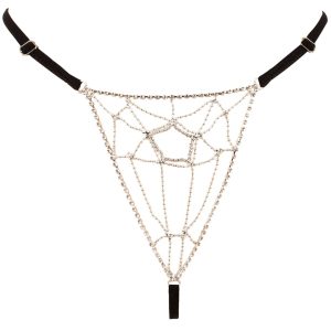 Cottelli LINGERIE Strass-String mit Spinnennetz-Optik S-L schwarz Cottelli LINGERIE Strass-String mit Spinnennetz-Optik S-L schwarz – Bild 5