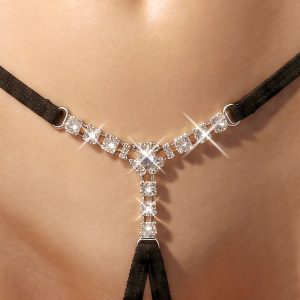 Cottelli LINGERIE Strass-String ouvert S-L schwarz Cottelli LINGERIE Strass-String ouvert S-L schwarz – Bild 5