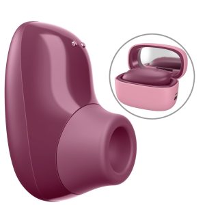 Womanizer Snap Crushed Berry Mini-klitorisstimulator met oplaadcase, roze Womanizer Snap Crushed Berry Mini-klitorisstimulator met oplaadcase, roze - Afbeelding 2