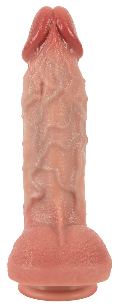 Realistixxx Silikon-Dildo mit Saugfuß und Hoden, hautfarben Realistixxx Silikon-Dildo mit Saugfuß und Hoden, hautfarben