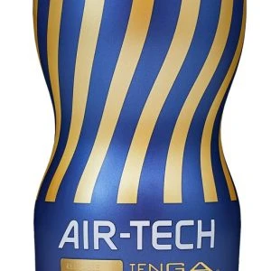 TENGA Masturbator Air Tech Premium mit Vakuum-Cup blau