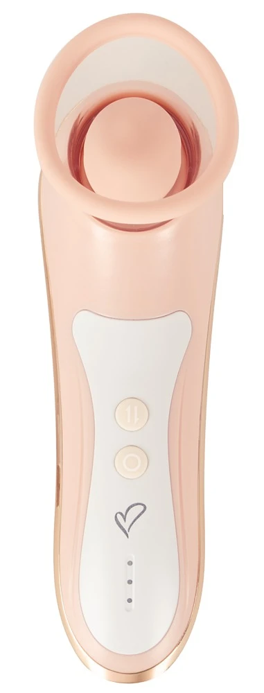 beau coeur Lyvena Touch Control Clitorisstimulator met zuig- en pulsatiefunctie roze