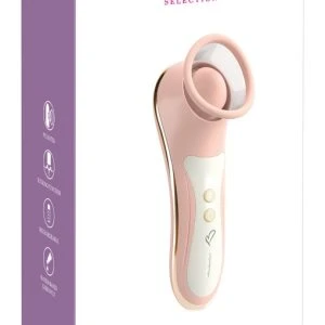 beau coeur Lyvena Touch Control Klitorisstimulator mit Saug- und Pulsationsfunktion rosa