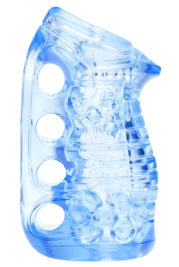 Fleshlight Fleshskins Grip Blue Ice Masturbator blau