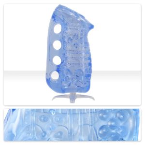Fleshlight Fleshskins Grip Blue Ice Masturbator blau Fleshlight Fleshskins Grip Blue Ice Masturbator blau – Bild 4