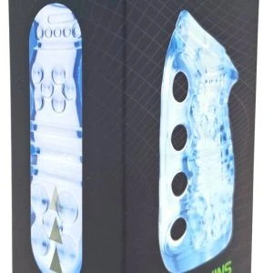 Home Fleshlight Fleshskins Grip Blue Ice Masturbator blau