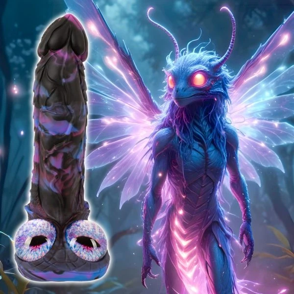 Beasty Cocks Stoßvibrator Firefly Fantasies mit Wärme und Fernbedienung, blau Beasty Cocks Stoßvibrator Firefly Fantasies mit Wärme und Fernbedienung, blau