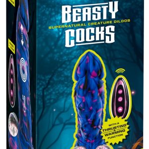 Beasty Cocks Stoßvibrator Firefly Fantasies mit Wärme und Fernbedienung, blau Beasty Cocks Stoßvibrator Firefly Fantasies mit Wärme und Fernbedienung, blau – Bild 1
