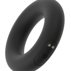 Rebel Vibrating Cock Ring mit 10 Modi, Silikon, schwarz Rebel Vibrating Cock Ring mit 10 Modi, Silikon, schwarz – Bild 2