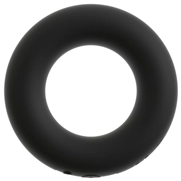 Rebel Vibrating Cock Ring mit 10 Modi, Silikon, schwarz