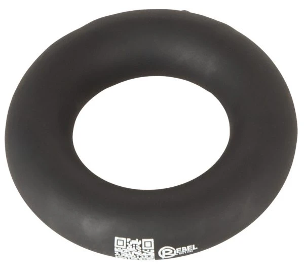 Rebel Vibrating Cock Ring mit 10 Modi, Silikon, schwarz