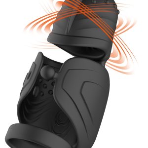 Rebel Cock Vibrator mit beweglichem Eichel-Stimulator, schwarz Rebel Cock Vibrator mit beweglichem Eichel-Stimulator, schwarz – Bild 5