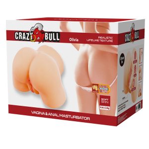 Crazy Bull Olivia Dual Vaginal and Anal Vibrating Masturbator Crazy Bull Olivia Dual Vaginal and Anal Vibrating Masturbator - Image 9