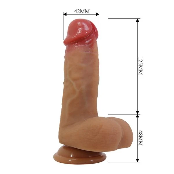 Pretty Love Strap-On-Gurt mit realistischem Dildo