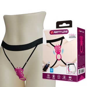 Pretty Love Schmetterlings-Panty-Massager mit App-Steuerung pink Pretty Love Schmetterlings-Panty-Massager mit App-Steuerung pink – Bild 1