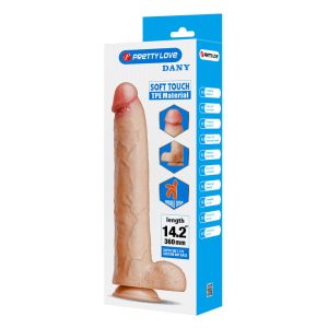 Pretty Love Dany flexibler realistischer Dildo mit Saugnapf 36 cm Pretty Love Dany flexibler realistischer Dildo mit Saugnapf 36 cm – Bild 8