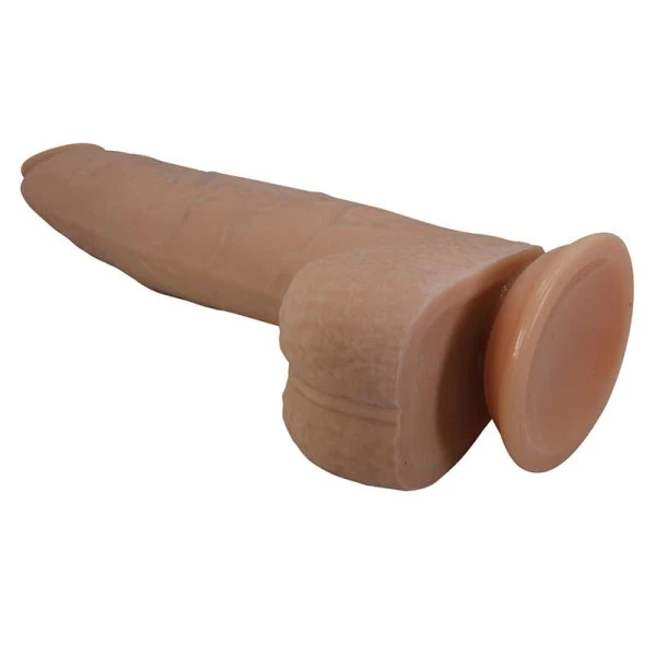 Pretty Love Fabian Flexibele Dildo met Zuignap, huidskleur
