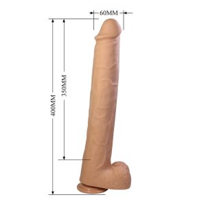 Pretty Love Flexibler Realistischer Dildo mit Saugnapf 40 cm Pretty Love Flexibler Realistischer Dildo mit Saugnapf 40 cm – Bild 5
