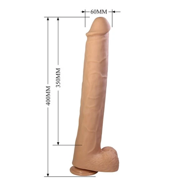 Pretty Love Flexibler Realistischer Dildo mit Saugnapf 40 cm Pretty Love Flexibler Realistischer Dildo mit Saugnapf 40 cm