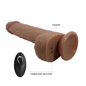 Pretty Love Tommy Realistischer Stoßvibrator mit Fernbedienung, dunkelbraun Pretty Love Tommy Realistischer Stoßvibrator mit Fernbedienung, dunkelbraun – Bild 7
