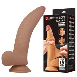 Pretty Love Xander Realistischer Dildo mit Saugnapf, 20 cm Pretty Love Xander Realistischer Dildo mit Saugnapf, 20 cm – Bild 1