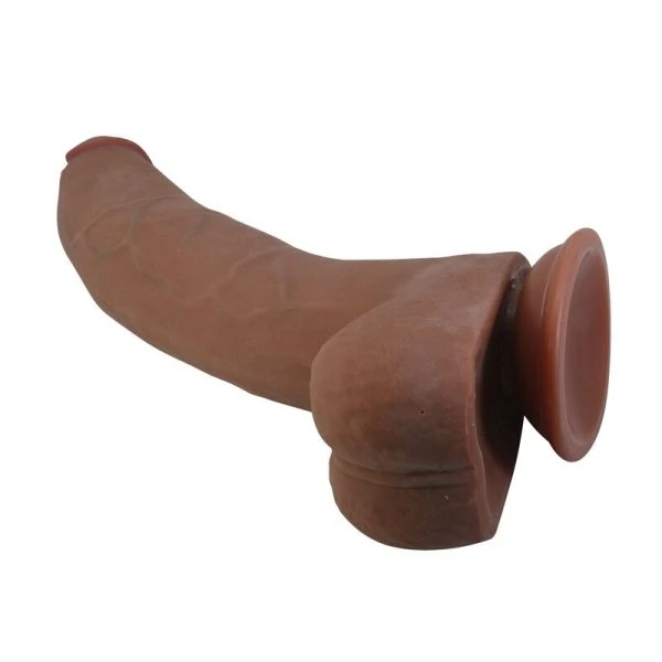 Pretty Love Ulric Realistischer TPE-Dildo 26 cm, braun